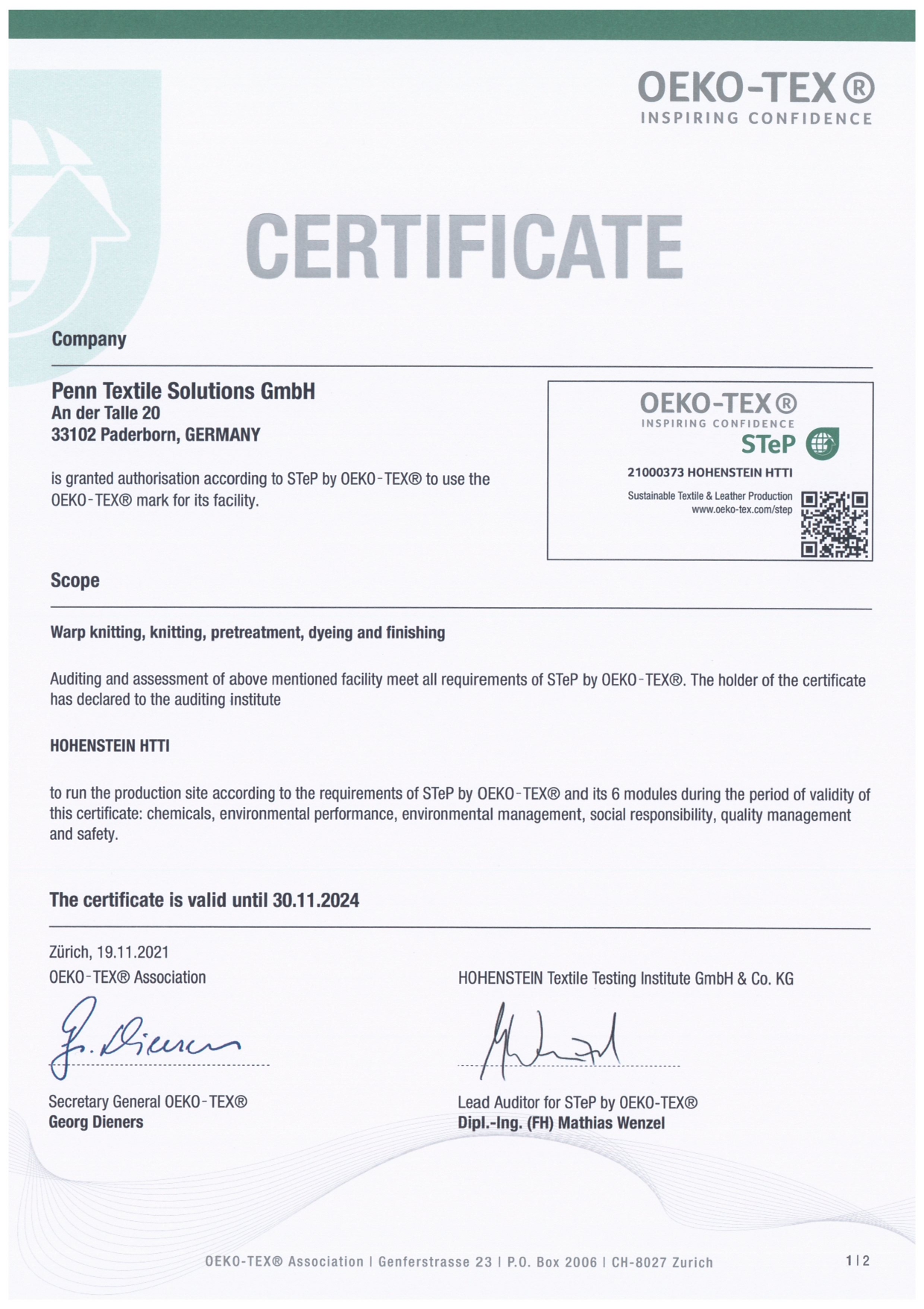 cert 1